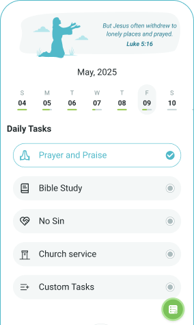 Spiritual Tracker UI